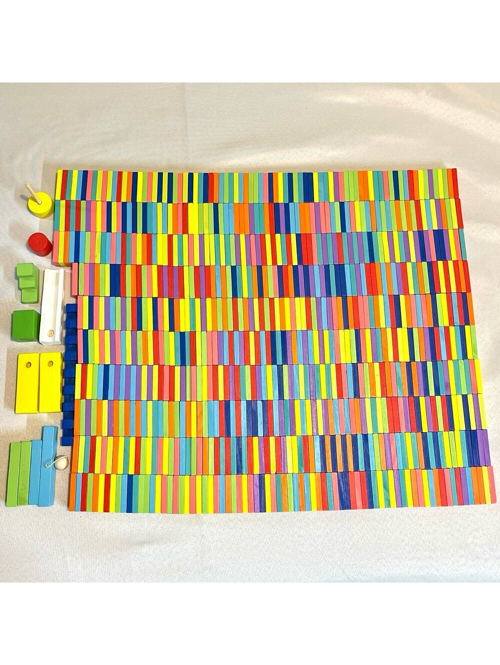WOOD CITY 766 Piece Dominoes Set for Kids